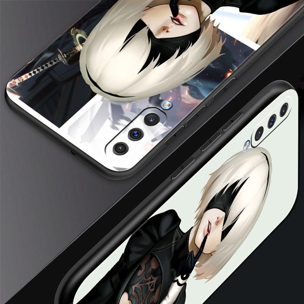 Phone Case For Samsung Galaxy A52 A14 A50 A70 A10S A30 A40 A20S A20E A02S A12 A22 A72 A32 5G A04s Nier Automata Cartoon Cover