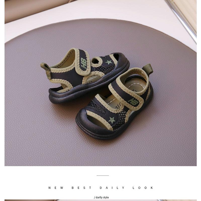 Baby sandals breathable 1-2 1-3 years old summer foot-wrapped toddler shoes infant children shoes girls and boys beach shoes