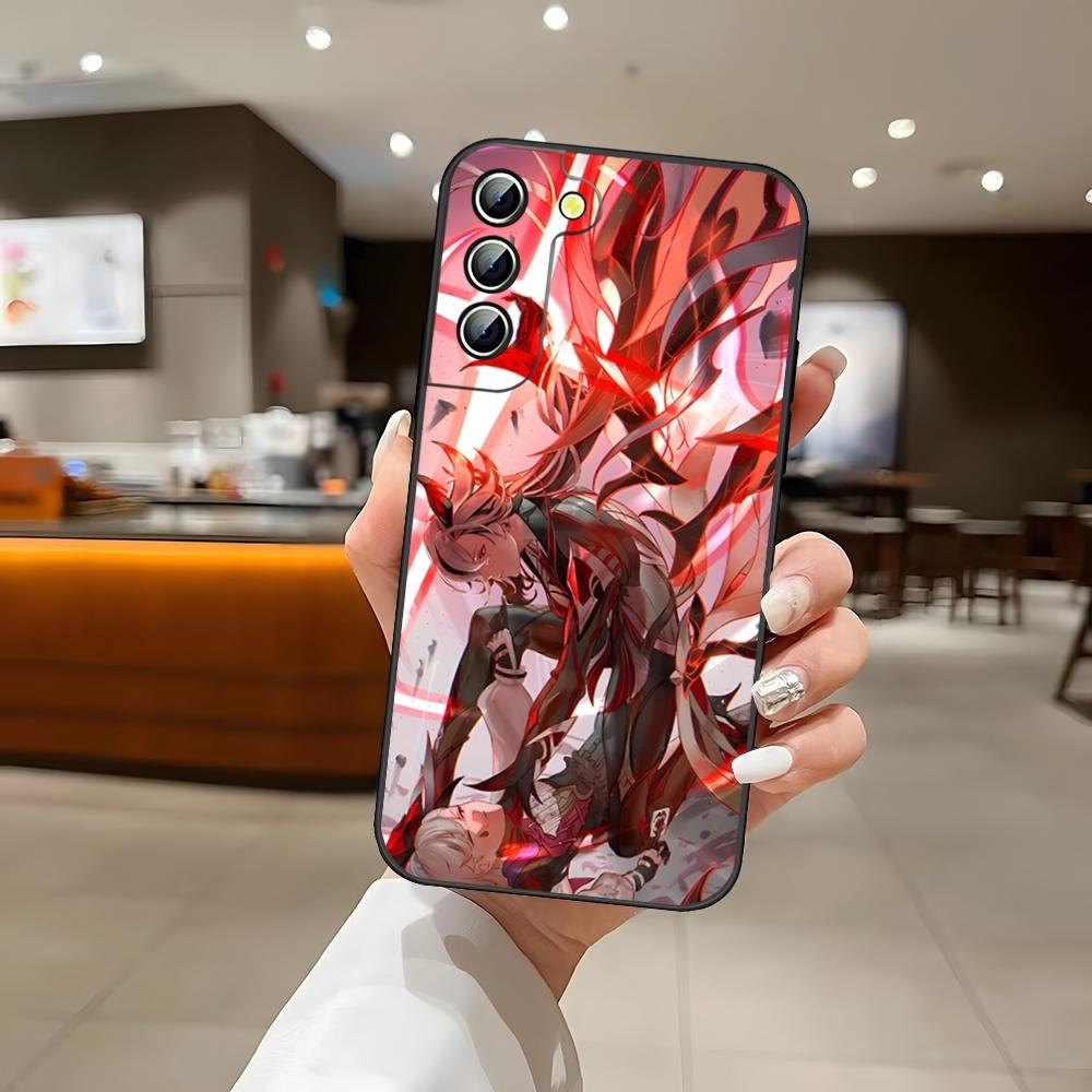 Games Genshin Impact Phone Case Back Cover for Samsung S24 Ultra S22 S23 S20 Fe S21 Plus Galaxy A54 A34 A24 A53 M54 Note 20