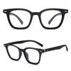 [FEISEDY] Men's Eyeglasses, Blue Light Blocking, Non-Prescription, Ultra-Lightweight Frame, PC Glasses, UV Protection, Wellington Style, Unisex, B1127