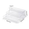 Stylish Doll Display Stand 3 Tiers Desktop Perfumes Shelf Cosmetic Organizer Rack Desktop Makeup Organizer for Women