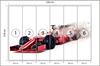Photomural Abstract F1 Car Smooth Vinyl 520x318