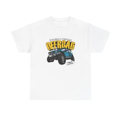 Offroading Adventure Trails Graphic T Shirt Unisex Heavy Cotton Tee
