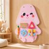 Wall-Mounted Child-Centered Activity Board Educational for Nursery