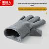 Nanjiren Women's Half-Finger Winter Gloves