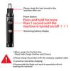 2026 New Electric Nose Hair Trimmer Men Rechargeable Painless Safe Eyebrow Nose Ear Facial Hair Remover Grooming Tool