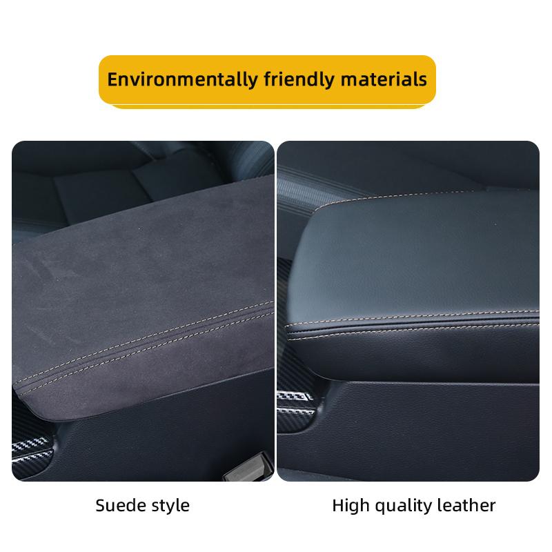 For Mazda CX-5  2019 2020 2021 2022 2025 2024 Mazda 3 Axela Central Control Armrest Box Protective Sleeve Suede Accessories
