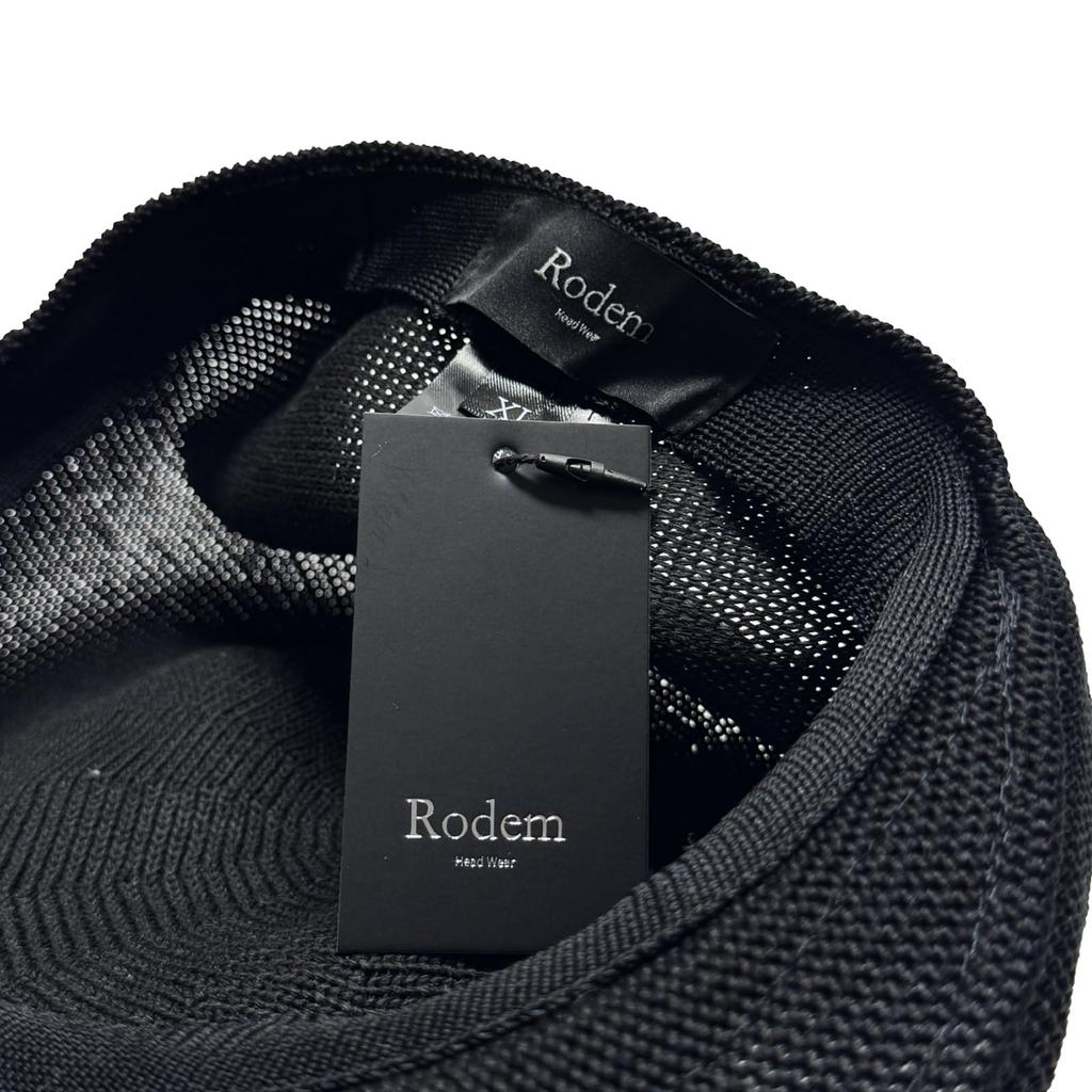 Rodem Thermo Knit Hunting Cass Hunting All Black Cap, 2-Way, Cap, Beret, Season, XL,