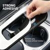 Cup Holder Stabilizer for Car, Adhesive Console Water Cup Limiter Silicone Contact for Commuting and Daily Driving