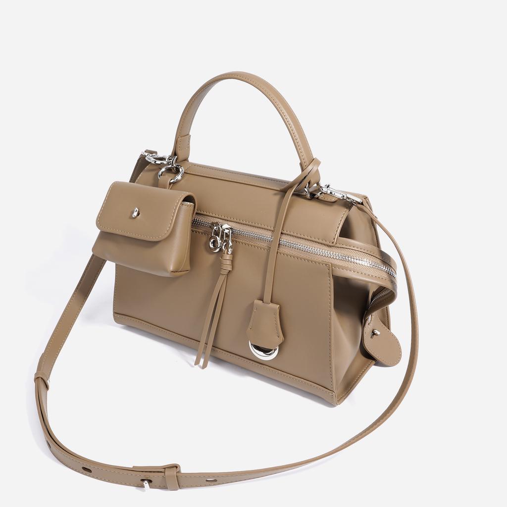 Niche Women's Bags, Retro Briefcases, Cool Large-capacity Single-shoulder Crossbody Handbags, Women's Bags, and Computer Bags