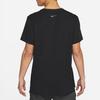 Nike Yoga Dri-FIT Short Sleeve Top Black Iron Grey Men's DM7826-010