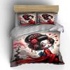 "Geisha Style Art Decoration Set" Soft Skin-Friendly Bedding Set Includes 1 Duvet Cover And 2 Pillowcase Gift