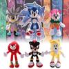 Super Soft Sonic Hedgehog Plush Toy 12 Inch Adorable Stuffed Animal For Kids