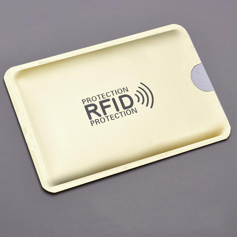 Capa de Alumínio Antifurto para Cartões Bancários RFID & NFC