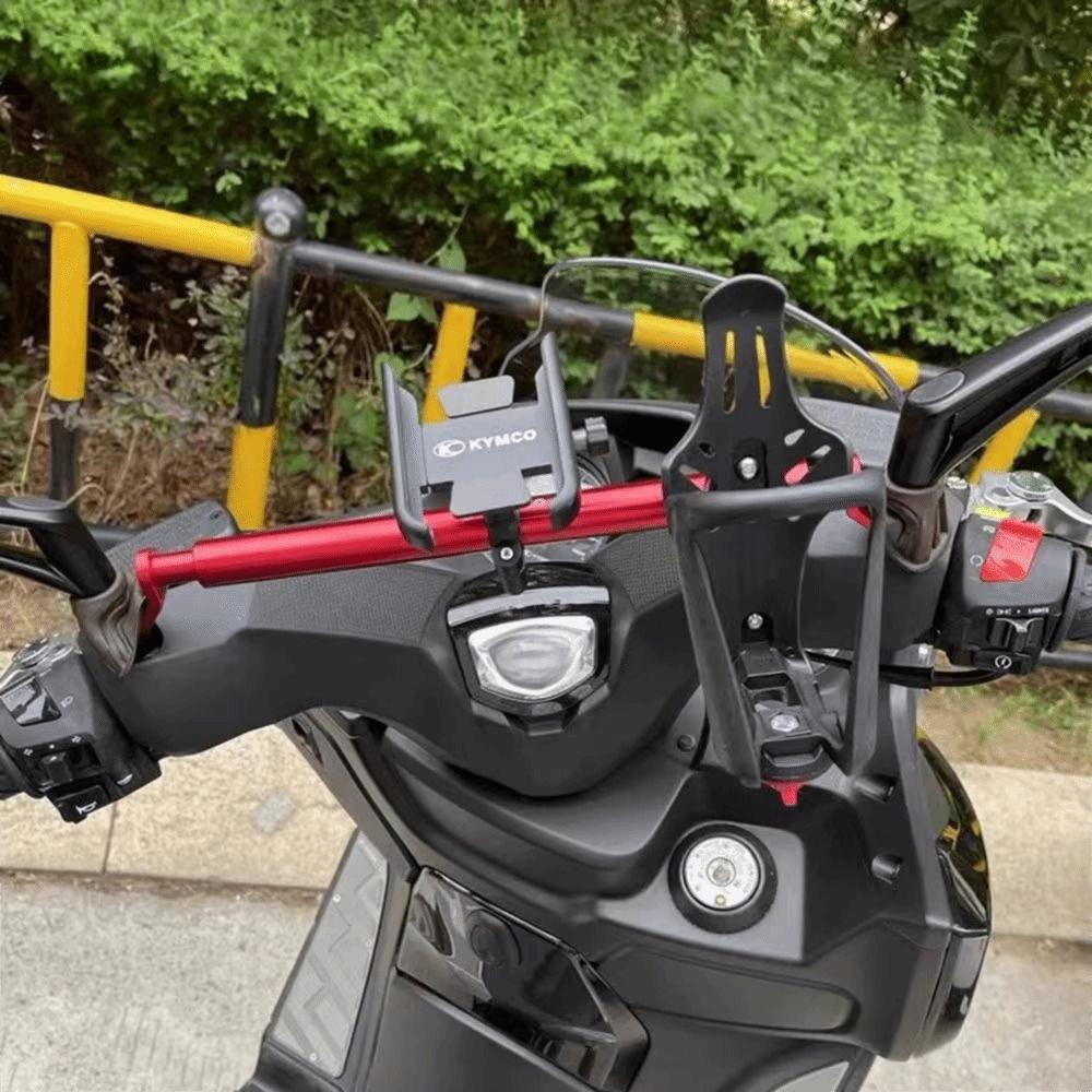 Universal Motorcycle Balance Bar Adjustable Motorcycle Aluminum Zinc Zinc Alloy Extension  Mobile Phone Stand
