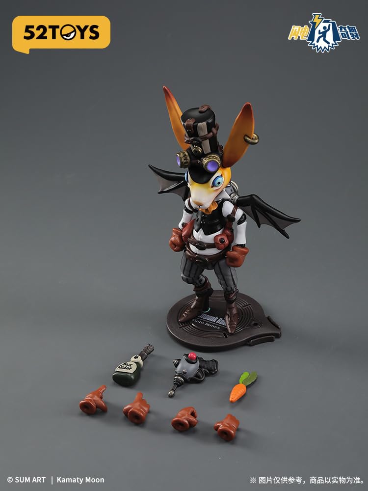 52TOYS Series FigLite Steampunk Rabbit 3.75
