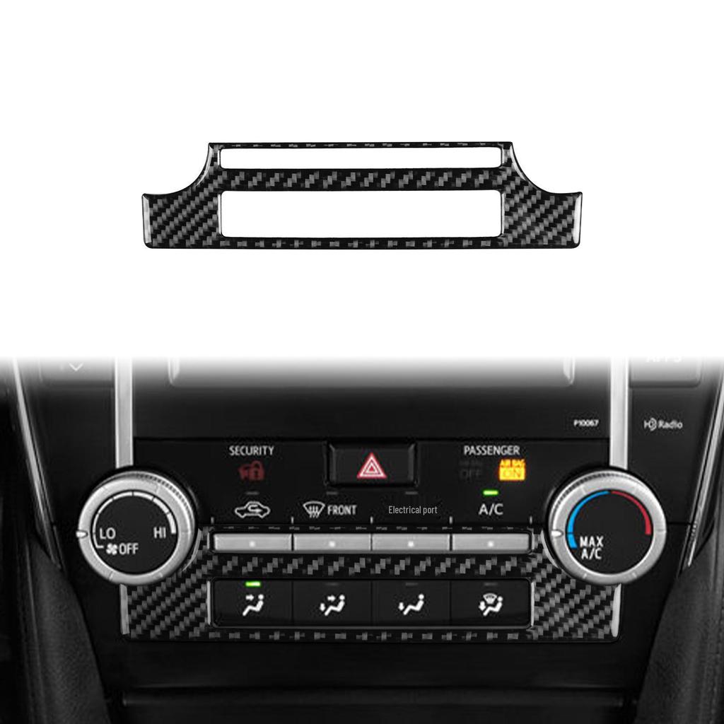 Toyota Camry 12-14 Carbon Fiber Interior Parts: Steering Wheel, Console, Gear Shift, Door Handles