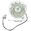 Easy Installation Plastic Refrigerator Evaporator Fan Motor DC12V 2.5W 1870RPM Replacement Part for Freezer Cooling Unit