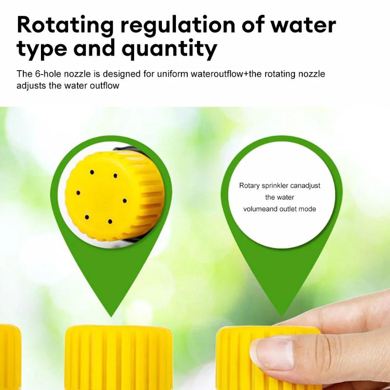 1PCS Agriculture Atomizer Nozzles Home Garden Lawn Water Sprinklers Farm Vegetables Irrigation Spray Adjustable Nozzle Tool
