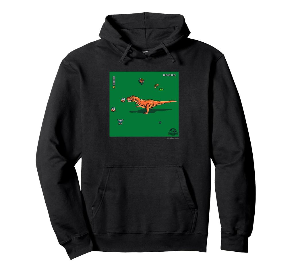 Jurassic World VS T-Rex (pixel) Hoodie
