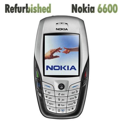 Yenilenmiş Nokia Orijinal Nokia 6600 Cep Telefonu 1 SIM Kartlı
