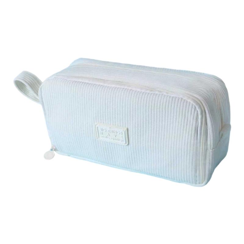 

Stationeries Storage Bag Pen Holders Box Educational School Office Gifts Pencil Case Kids Students Desktop Organizers бежевий