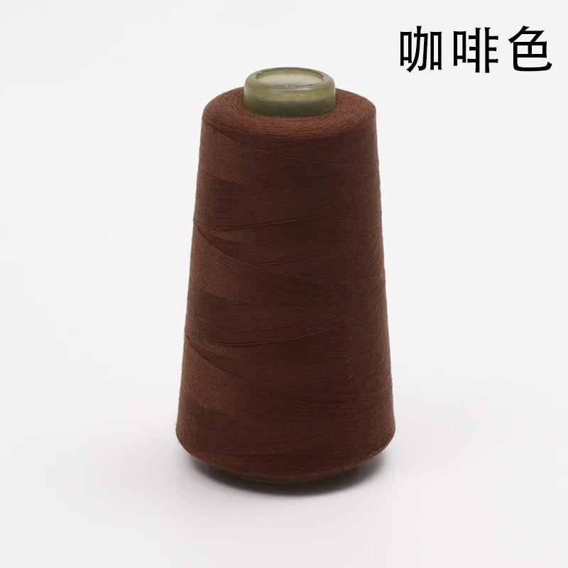 White 402 sewing thread large roll pagoda sewing machine thread can be hand-sewn polyester black thread at home