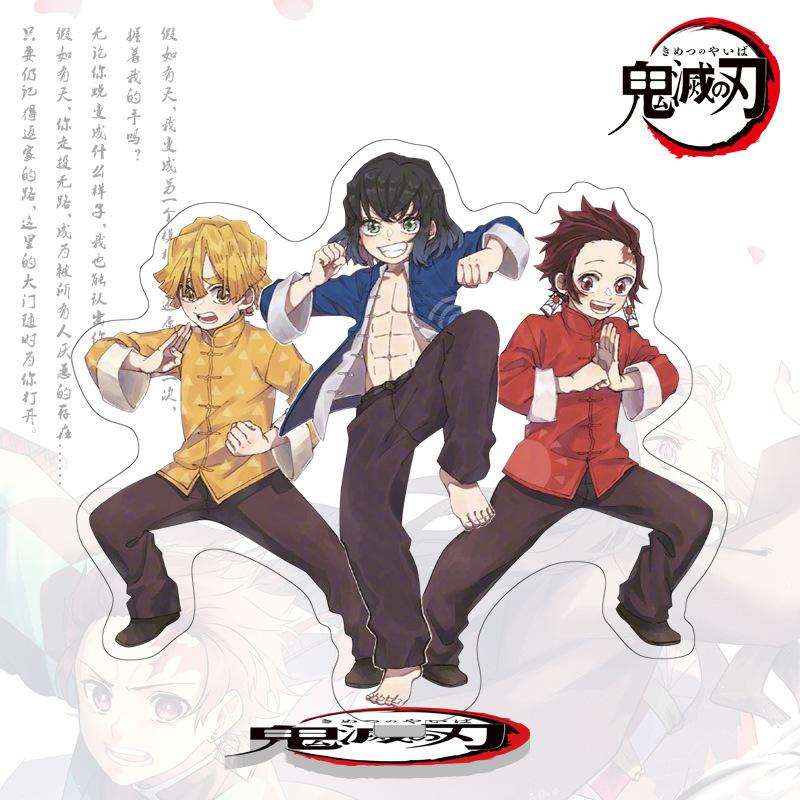 High Quality Anime Demon Slayer Kimetsu no Yaiba 1 40 Large Acrylic Stand Figure Display Statue Kamado Tanjiro Nezuko Merchandise
