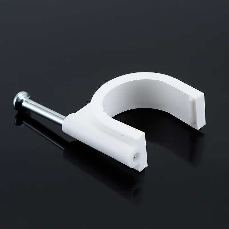 Laurie Plastic Steel Nail Cable Clips