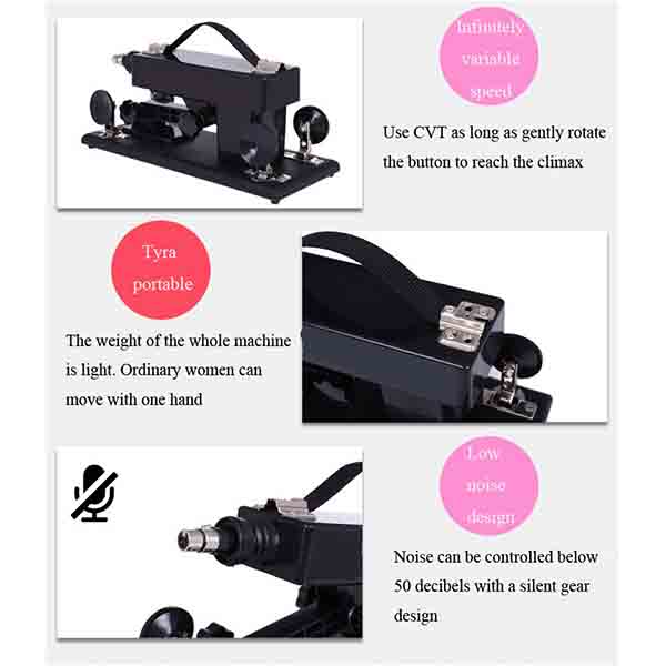 Popular Gay Masturbation Gun A6 Automatic Rear Court Thrusting Telescopic Gun Machine Male and Female Masturbators Adult Product