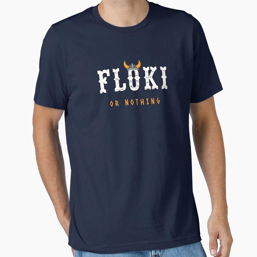 

Floki Or Nothing Crypto Cryptocurrency 100% cotton printed t shirt for men large size Adult tops S-6XL 4XL
