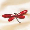 Sweet Temperament Colorful Dragonfly Brooches Pins for Women Men High-end Shiny Rhinestone Corsage Jewelry Gift Does Not Fade