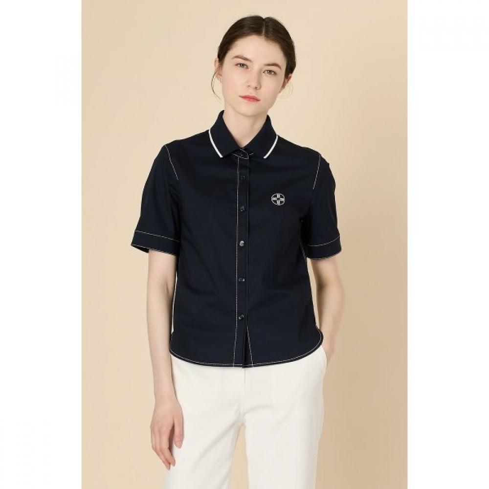 BCBG Knit Block Logo Blouse B3m4b420