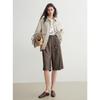 ELLE Women's Lapel Shirt Jacket
