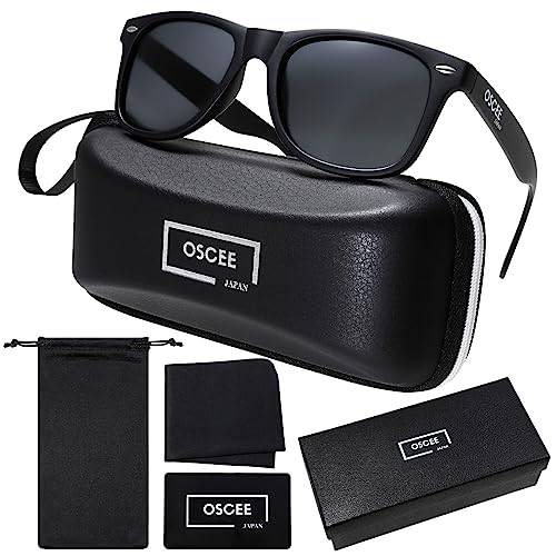 

[OSCEE] Men s Polarized Sunglasses, Wellington Style, Ranked #3, UV400, Suitable for Driving, Sports, Running, Fishing, Hiking, Skiing, Snowboarding,