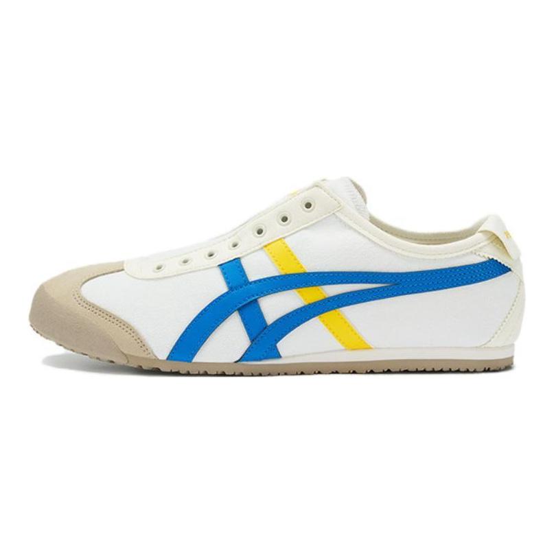 ONITSUKA TIGER Mexico 66 Slip-On Crema Blu Direttorio Sneakers Unisex 1183A360-127