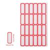 50 Sheets Writeable Labels Adhesive Sticker Jams Label Small Blank Sticker Sticker for Home School Office