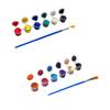 Colors Acrylic Set Paintbrushes 2ml Washable Fluorescent Coloring Tools Children Kids Drawing DIY Accessories Parts