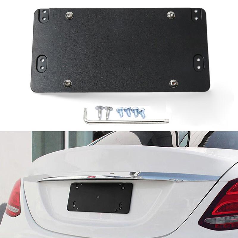 Plastic Rear License Plate Tag Mount Bracket A0008101711 A1698170211 For Mercedes-Benz A-Class B-Class C-Class GLC-Class