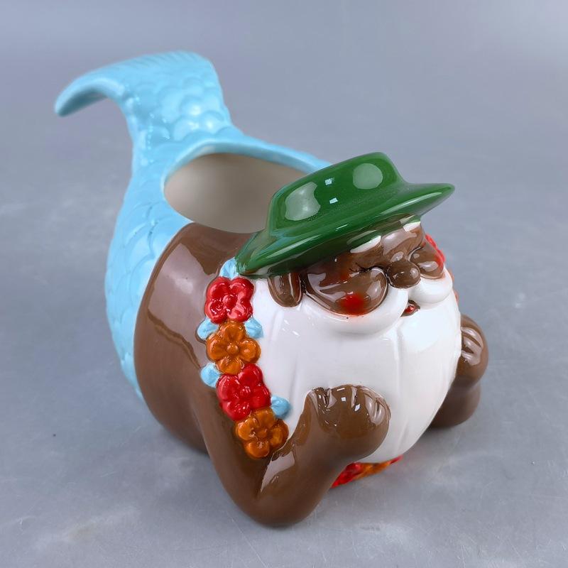 Mermaid ceramic cup creative beautiful woman funny mug mermaid tail ceramic water cup coffee cup