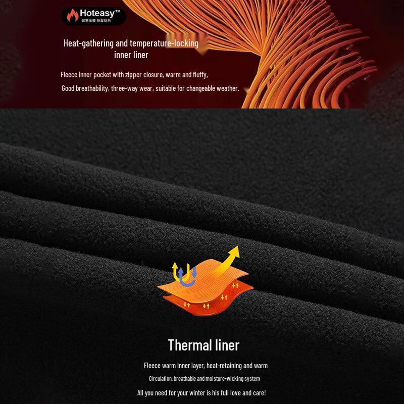 EASTERN CAMEL Par 3-i-1 Utomhusjacka