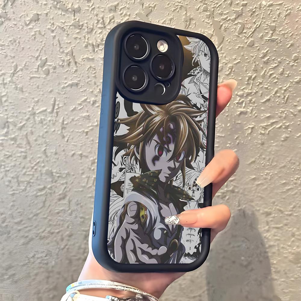 

Чехол для телефона «Семь смертных грехов» для IPhone 17 Pro Max 16 15 14 Pro Max IPhone 13 Pro Max 11 Plus Силиконовый чехол iPhone 14