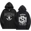Kpop Stray Kids S-Class Black Hoodies Size M New, 5-Star Top Felix Hyunjin Merch