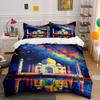 Colorful Taj Mahal Design. Bedding Sets Duvet Cover Sets Duvet Covers Pillowcases(1 * Duvet Cover 2 * Pillowcases Without Duvet Insert)