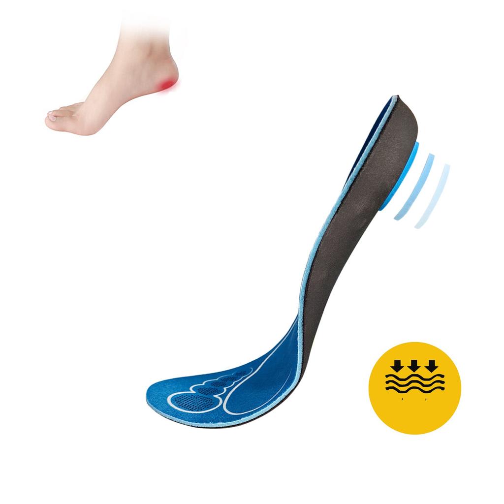 Lábtámasz Lúdtalp Ortopédiai Talpbetét Masszázs Tpu Talpbetét Férfi Női Stoßdämpfende Einlegesohlen