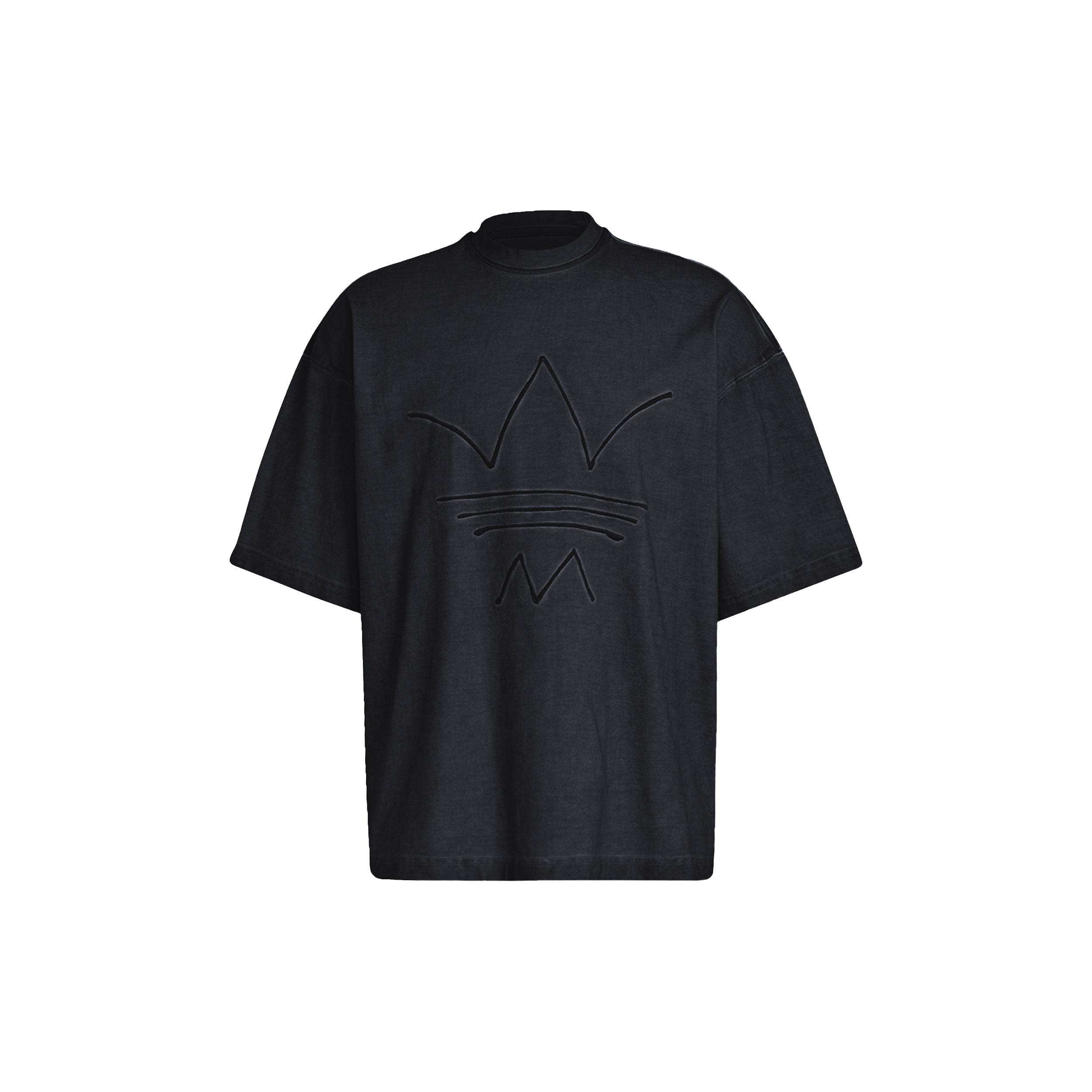 adidas originals MENS Abstract Embroidered Short Sleeve Black Men s GN3323 S