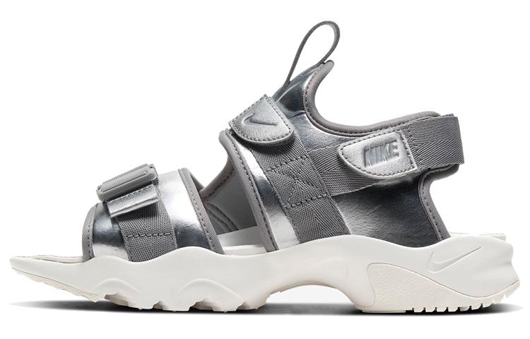 

Nike Canyon Sandal Metallic Silver Women s CW6211-001 36.5