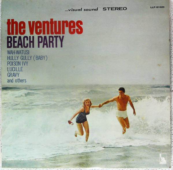 

LP Record VENTURES - Beach Party LLP81020 LIBERTY Japan Obi Rock Used