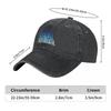 Tokyo Districts (blues) Cowboy Hat Golf Mountaineering Summer Hat Golf Wear Men Women's