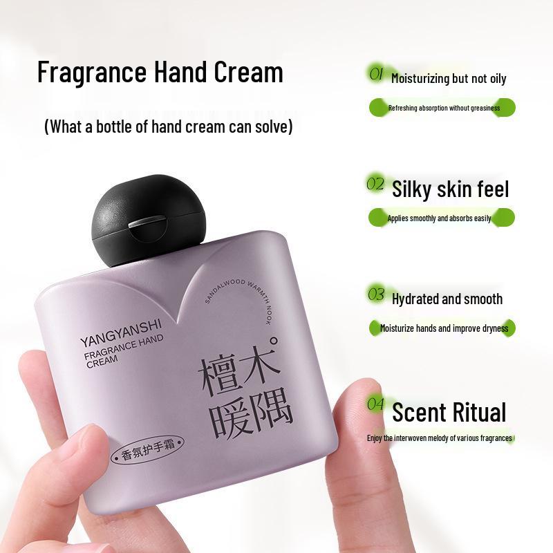 Feuchtigkeitsspendende Essenz Handcreme: Nicht fettend, Lang anhaltend, Leicht parfümiert, Glättet und hydratisiert trockene Haut.